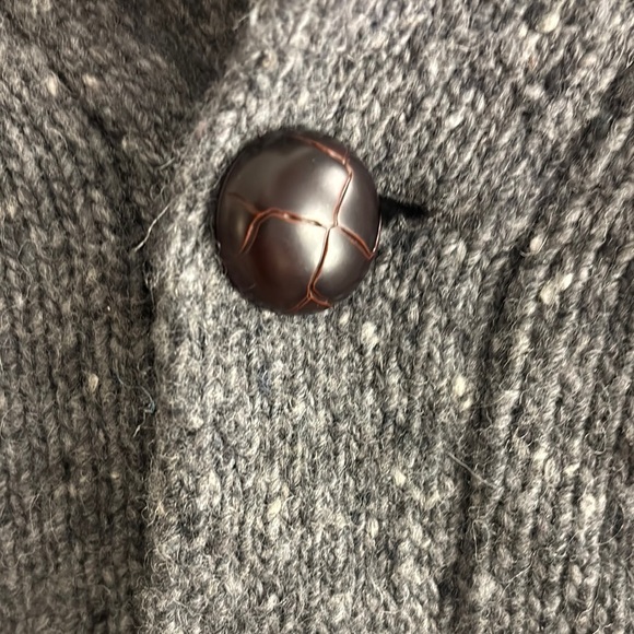 J. Crew Gray Shawl Collar Cardigan Sweater - Picture 3 of 6